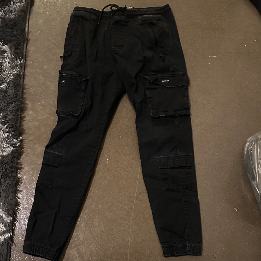 Hollister Men's Dark Cargo Pants
